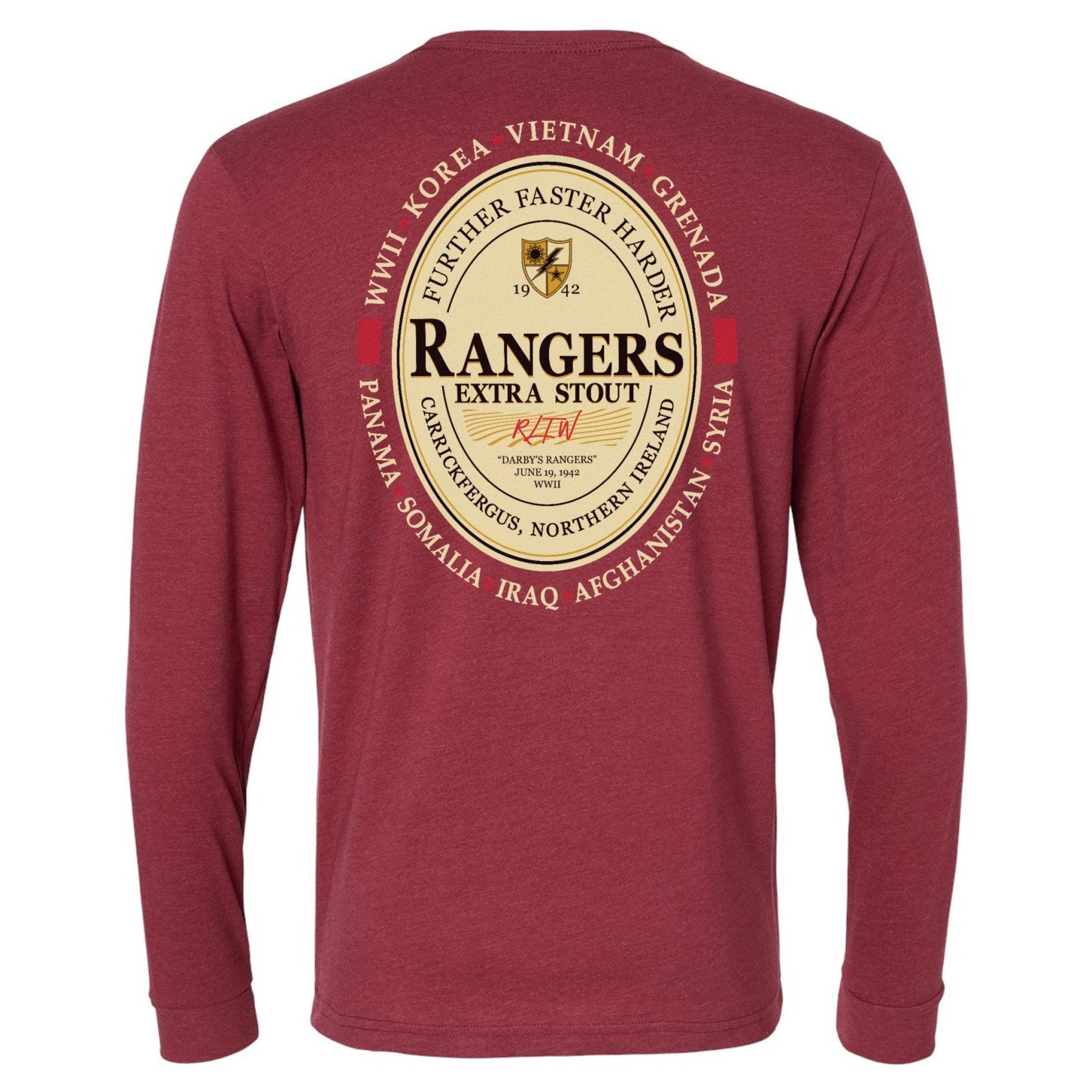 Ranger Guinness Long Sleeve - Small - Long Sleeve