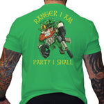 Ranger I Am, Party I Shall - Small - Shirt