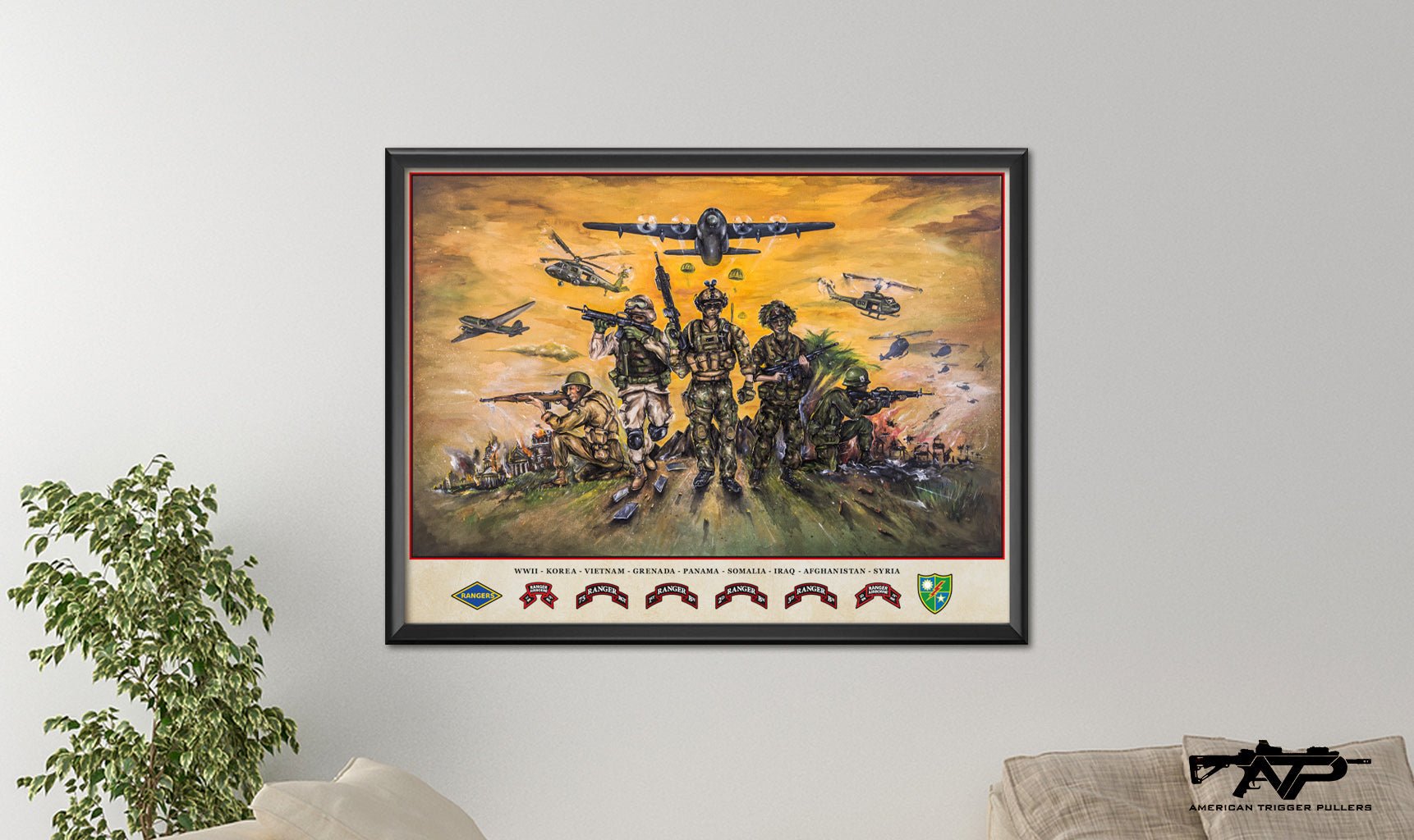 Ranger Lineage Painting - Canvas - Print