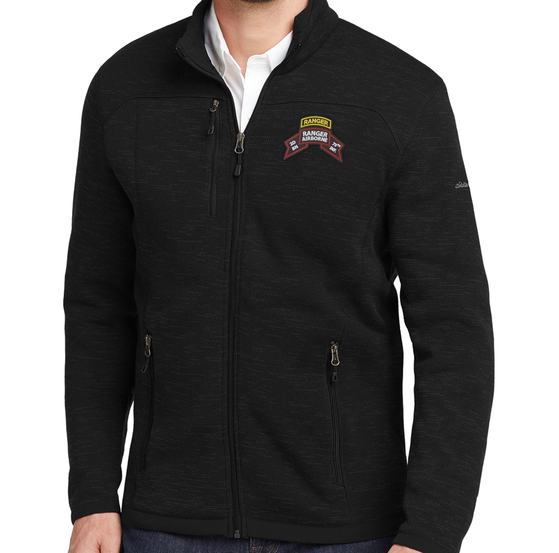 Ranger Old Scroll Fleece Sweater - Small - Jacket