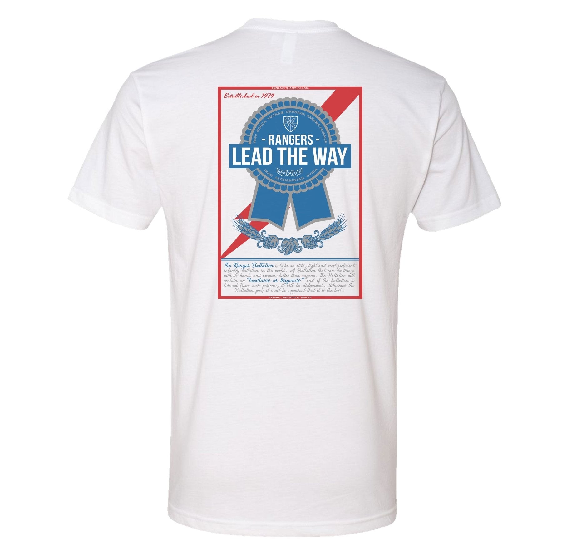 Ranger Pabst Ribbon Tee - Small - Shirt
