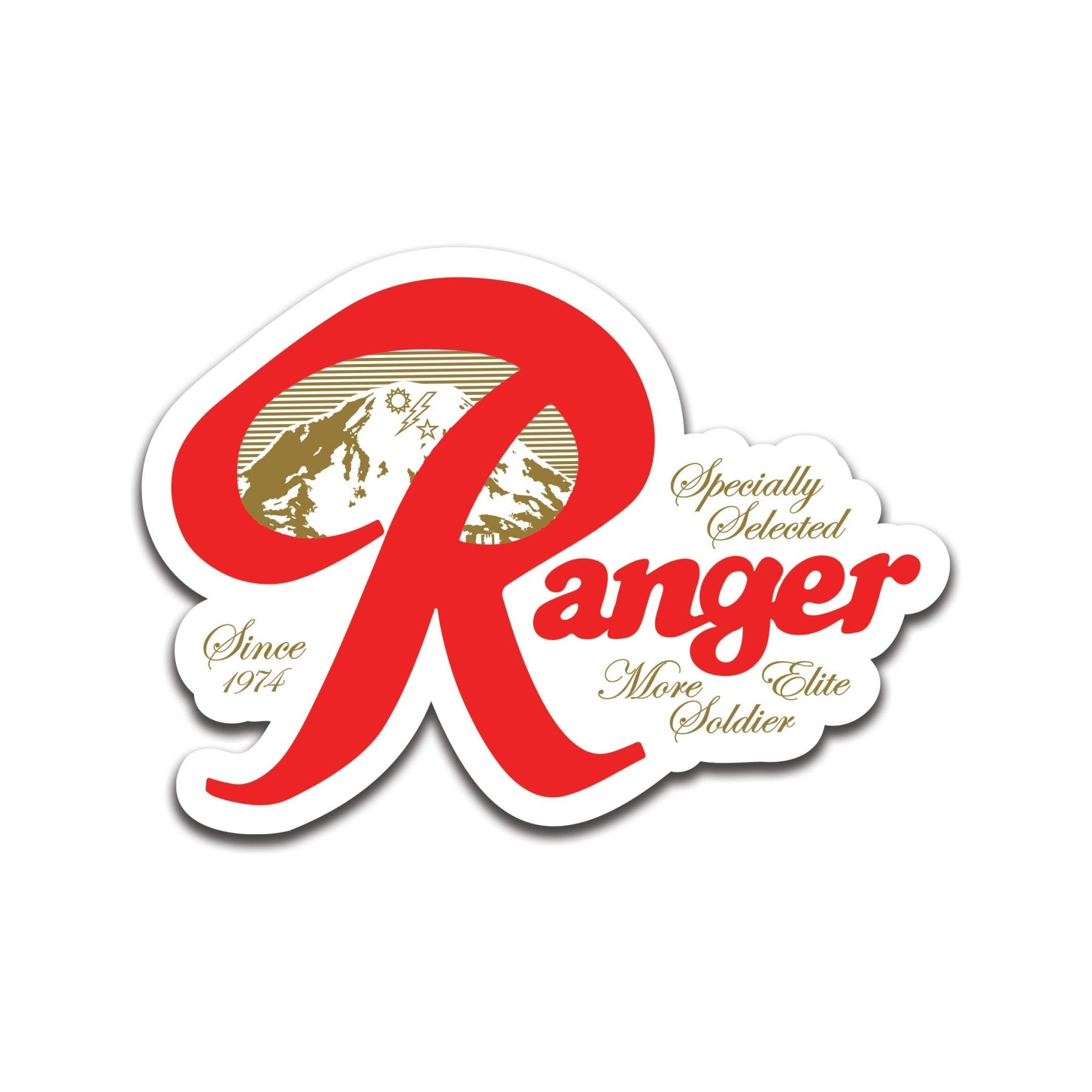 Ranger Rainier Beer Sticker – American Trigger Pullers
