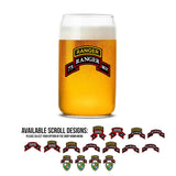Ranger Scroll Beer Can Glass Set - 16oz - Glassware