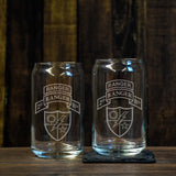 Ranger Scroll Beer Glass Set - Ranger Tab - Glassware