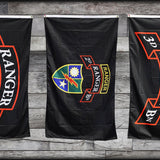 Ranger Scroll Double Sided - Ranger Tab - Flag