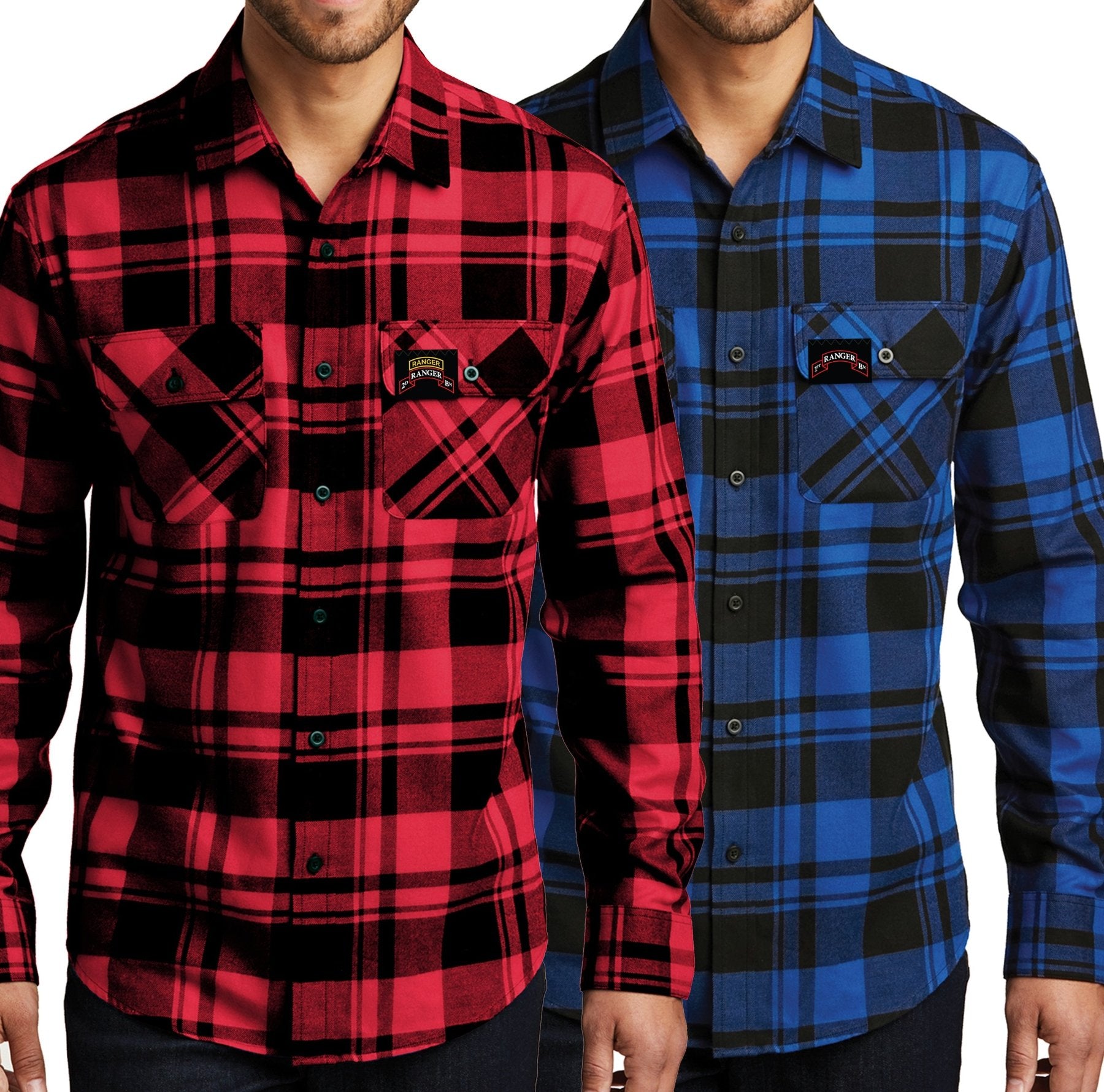 Ranger Scroll Flannel - Small - Flannel