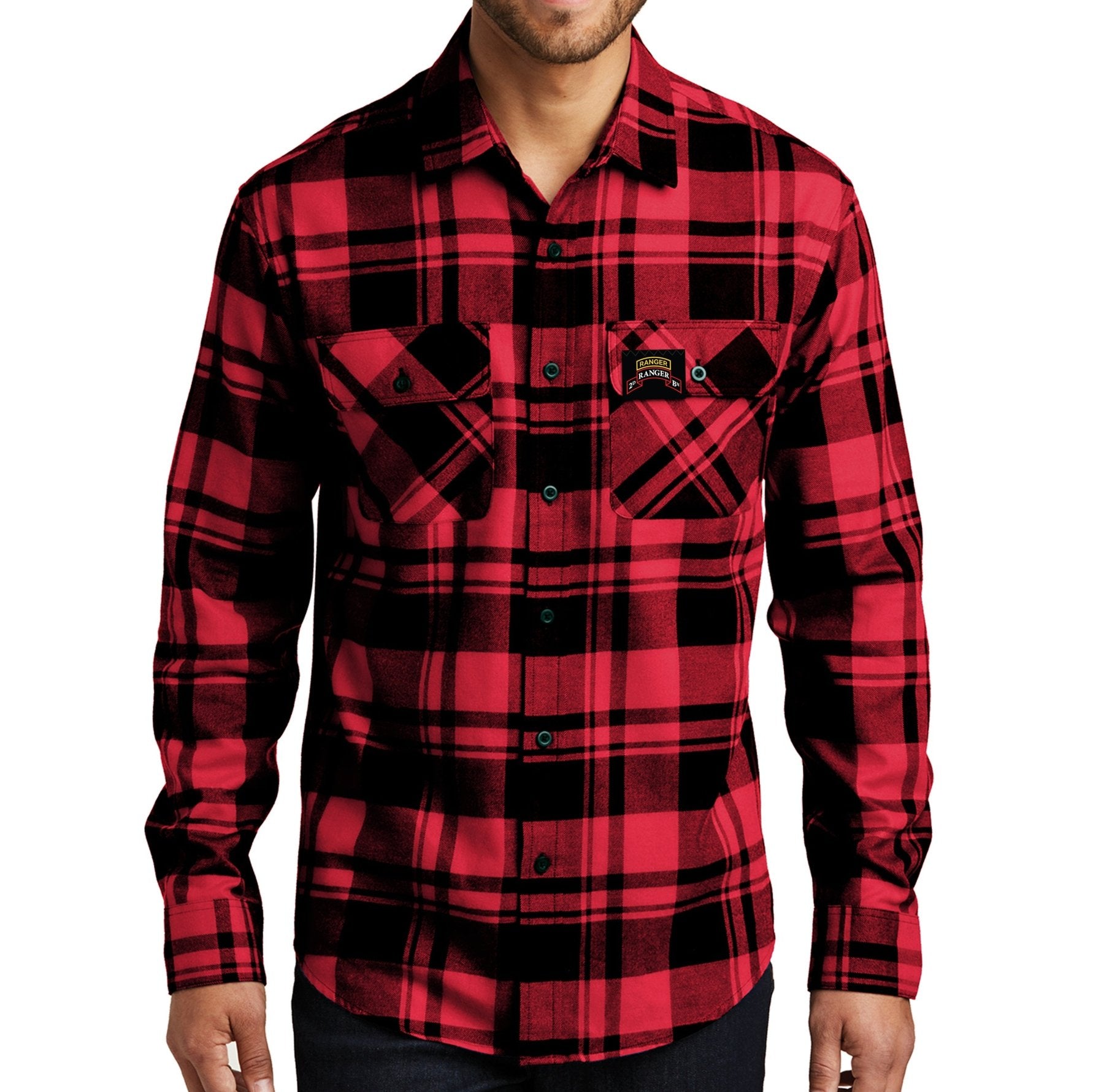 Ranger Scroll Flannel - Small - Flannel