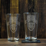 Ranger Scroll Pint Glass Set - Ranger Tab - Glassware