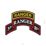 Ranger Scroll Sticker - 3D Battalion - Sticker