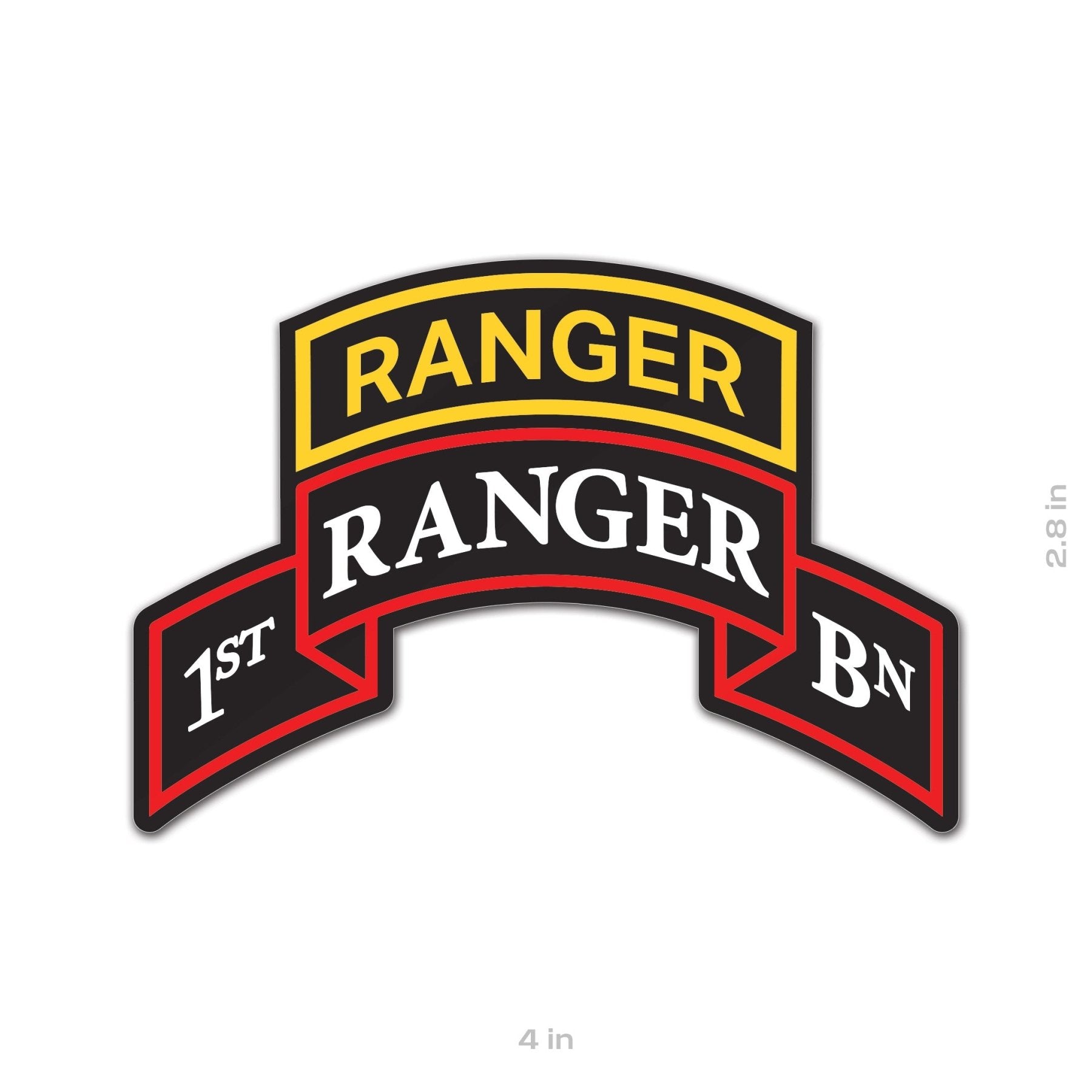 Ranger Scroll Sticker – American Trigger Pullers