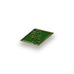 Ranger Shamrock DUI Diamond Lapel Pin - 1" x 0.5" - Lapel Pin