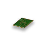 Ranger Shamrock DUI Diamond Lapel Pin - 1" x 0.5" - Lapel Pin