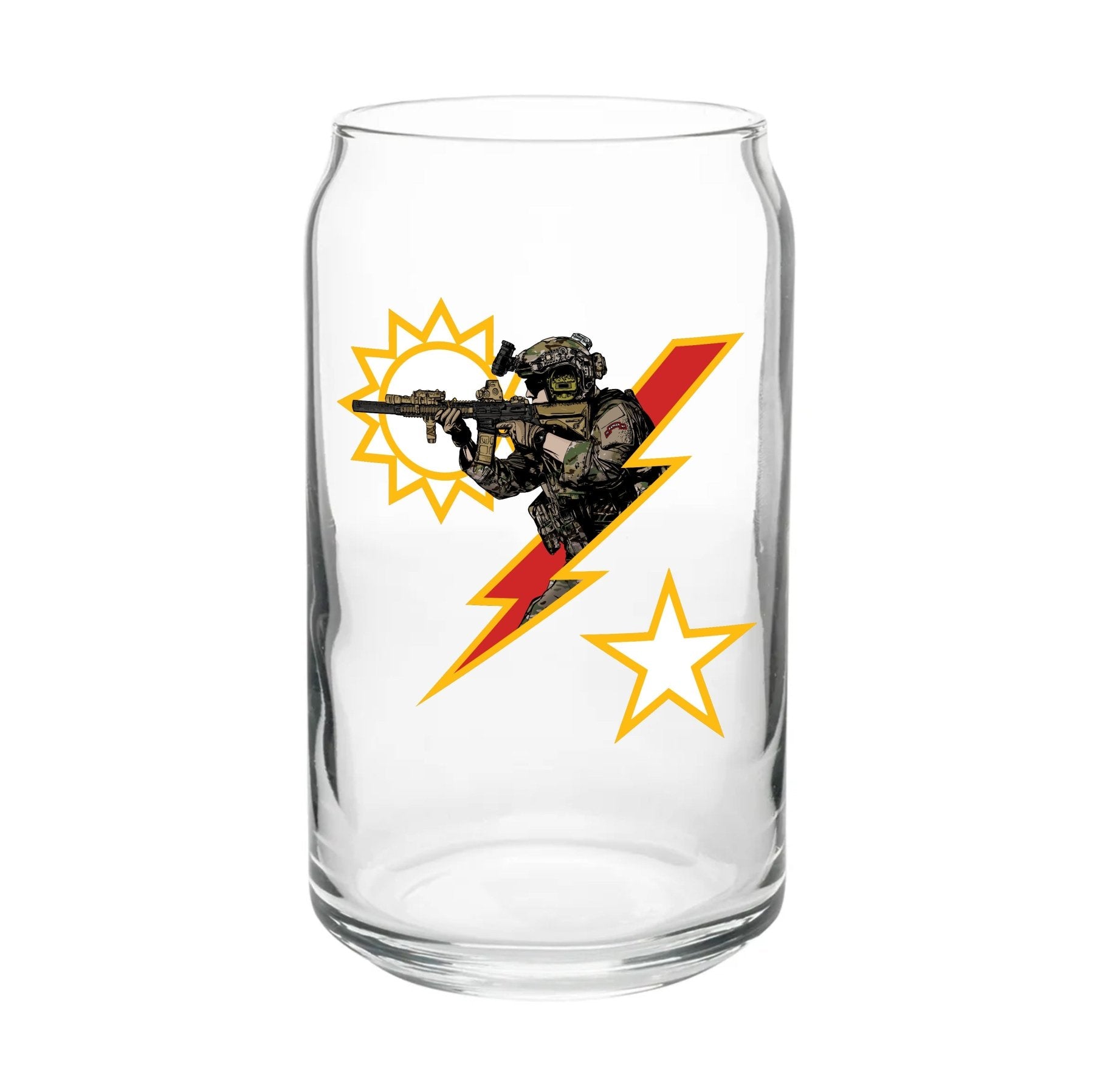 Ranger SSB Beer Can Glass Set - 16oz - Glassware