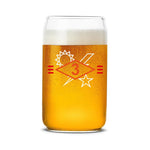 Ranger SSB Diamond Ticks Beer Can Glass Set - 16oz - Glassware