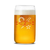 Ranger SSB Diamond Ticks Beer Can Glass Set - 16oz - Glassware