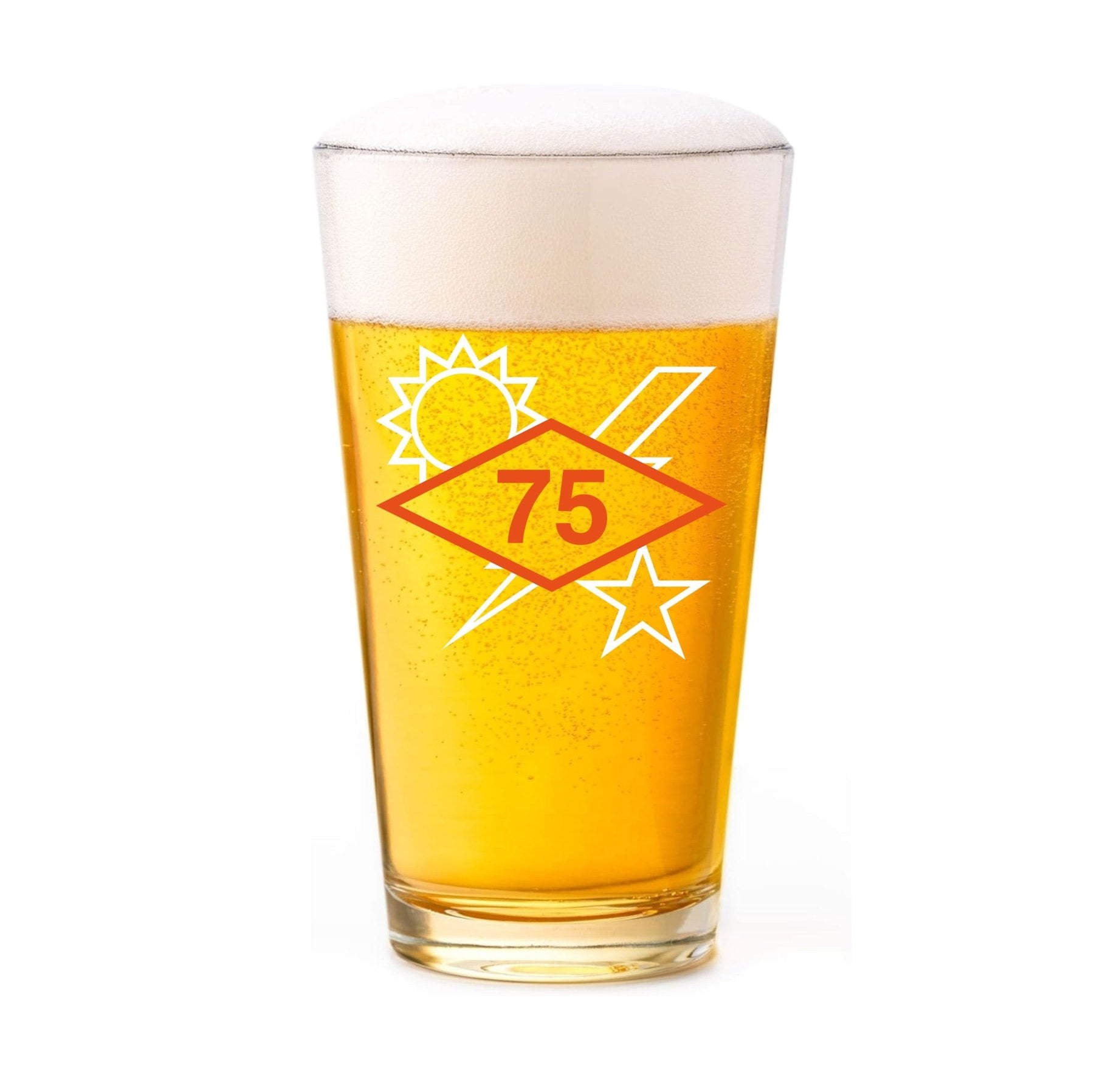 Ranger SSB Diamond Ticks Pint Glass Set - 16oz - Glassware