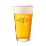 Ranger SSB Diamond Ticks Pint Glass Set - 16oz - Glassware