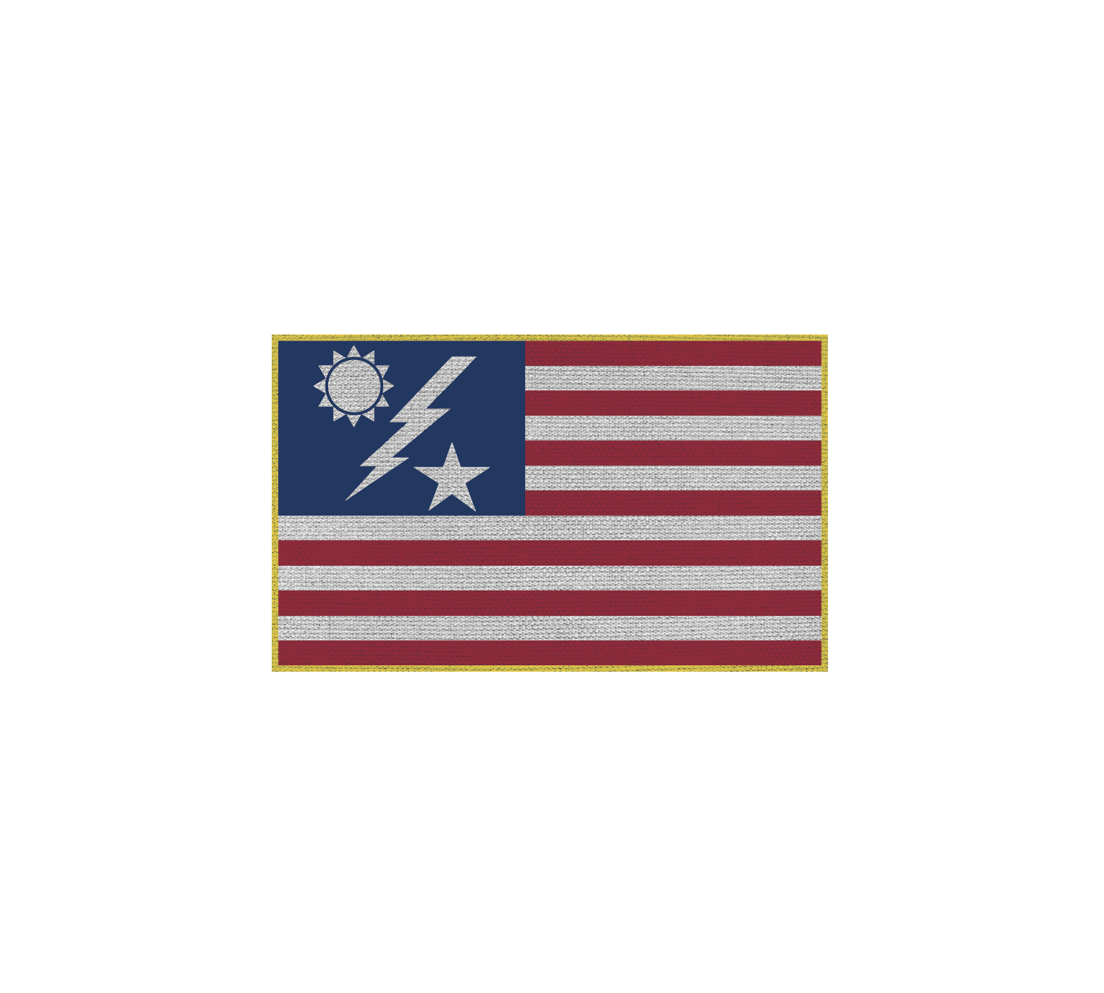 Ranger SSB USA Flag Patch - Large - 3" x 5" - Patch