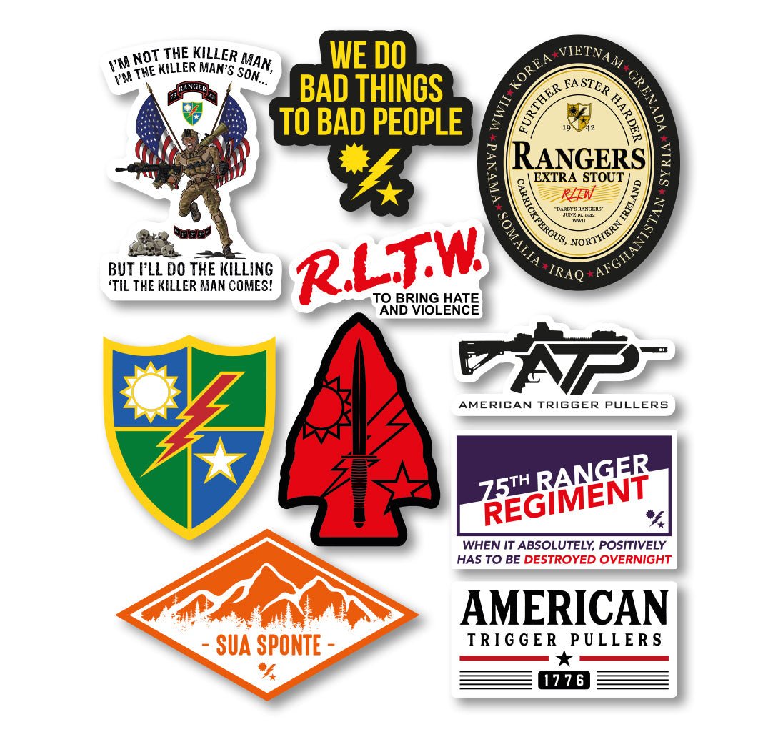 Danger Ranger Svg Sticker Sticker Packs – American Trigger Pullers