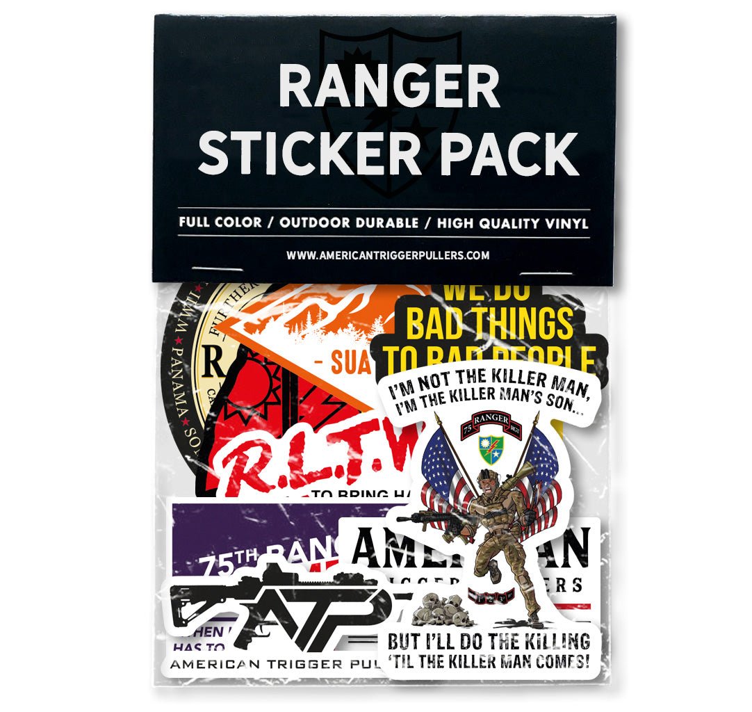 Ranger Sticker Pack – American Trigger Pullers