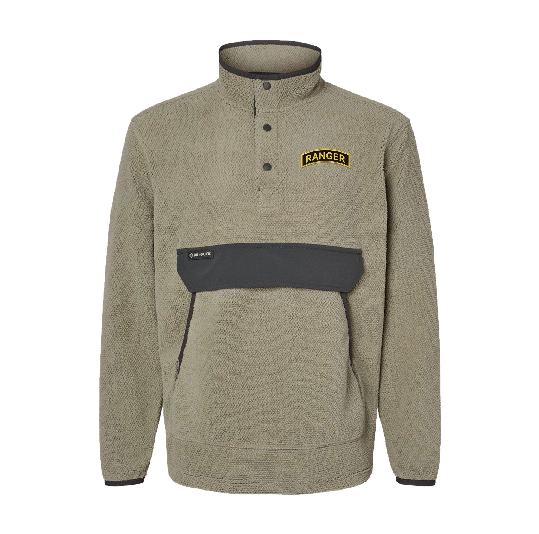 Ranger Tab Embroidered Mountain Fleece Pullover - Small - Fleece