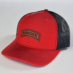 Ranger Tab Leather Snapback - OSFA - Headwear