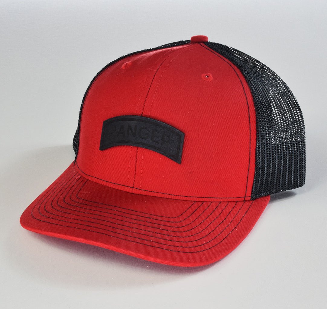 Ranger Tab Leather Snapback - OSFA - Headwear