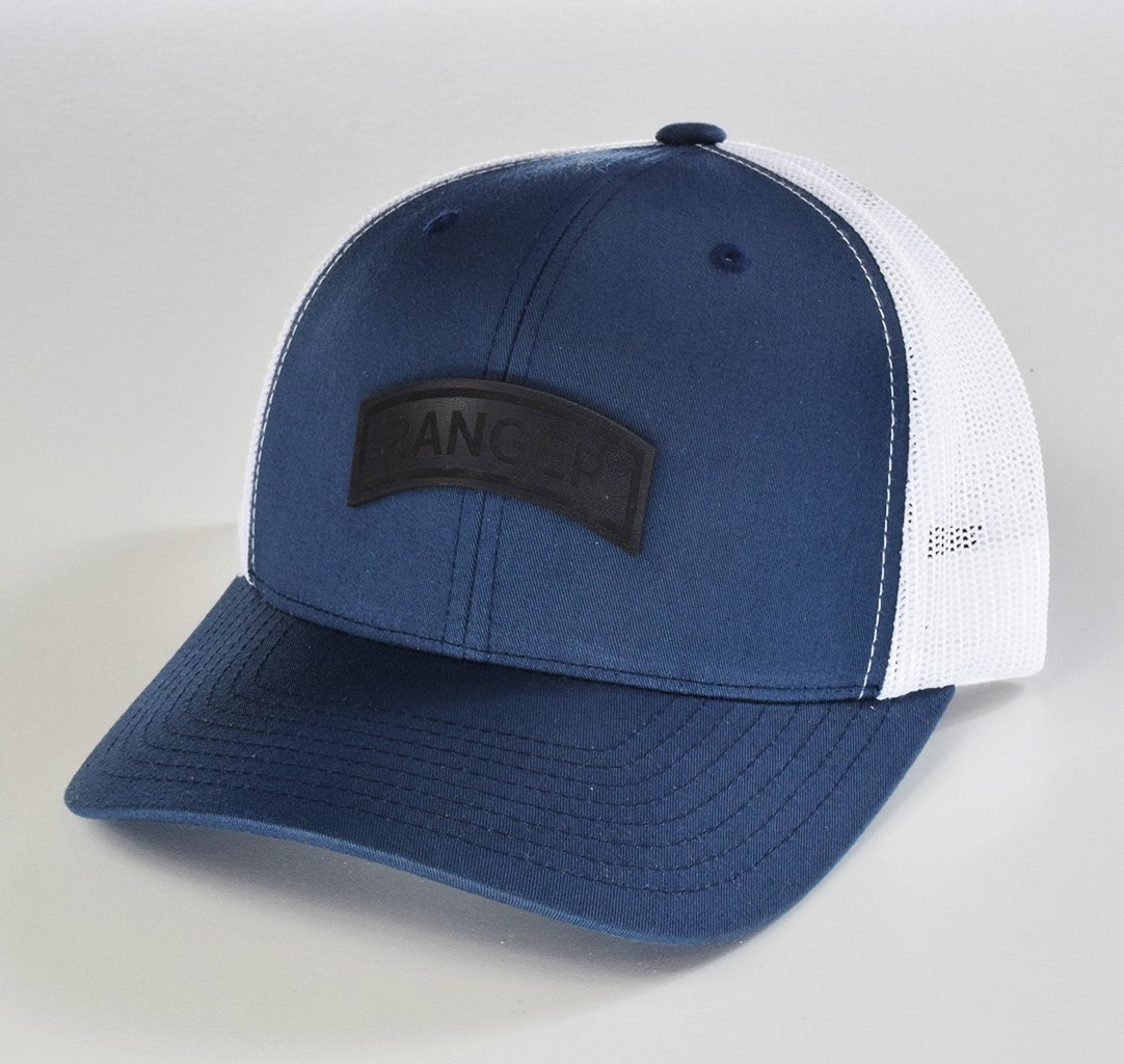 Ranger Tab Leather Snapback - OSFA - Headwear