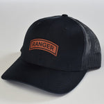 Ranger Tab Leather Snapback - OSFA - Headwear