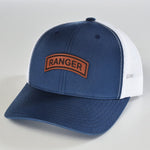 Ranger Tab Leather Snapback - OSFA - Headwear