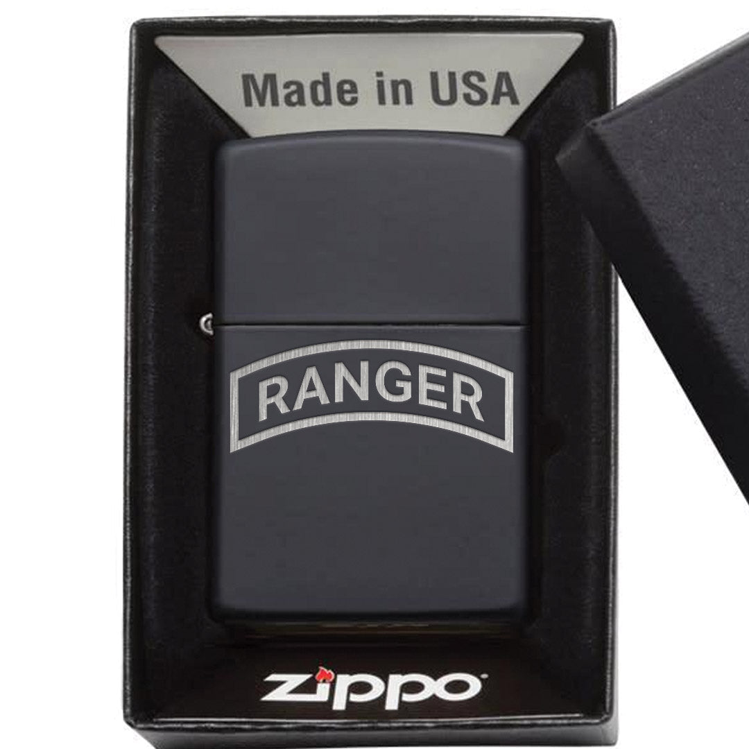 Ranger Tab Lighter - Matte Black - Lighter