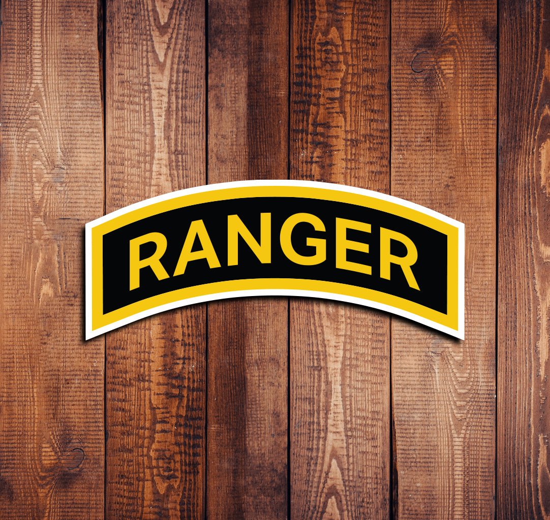 Ranger Tab Sticker - 4" - Sticker