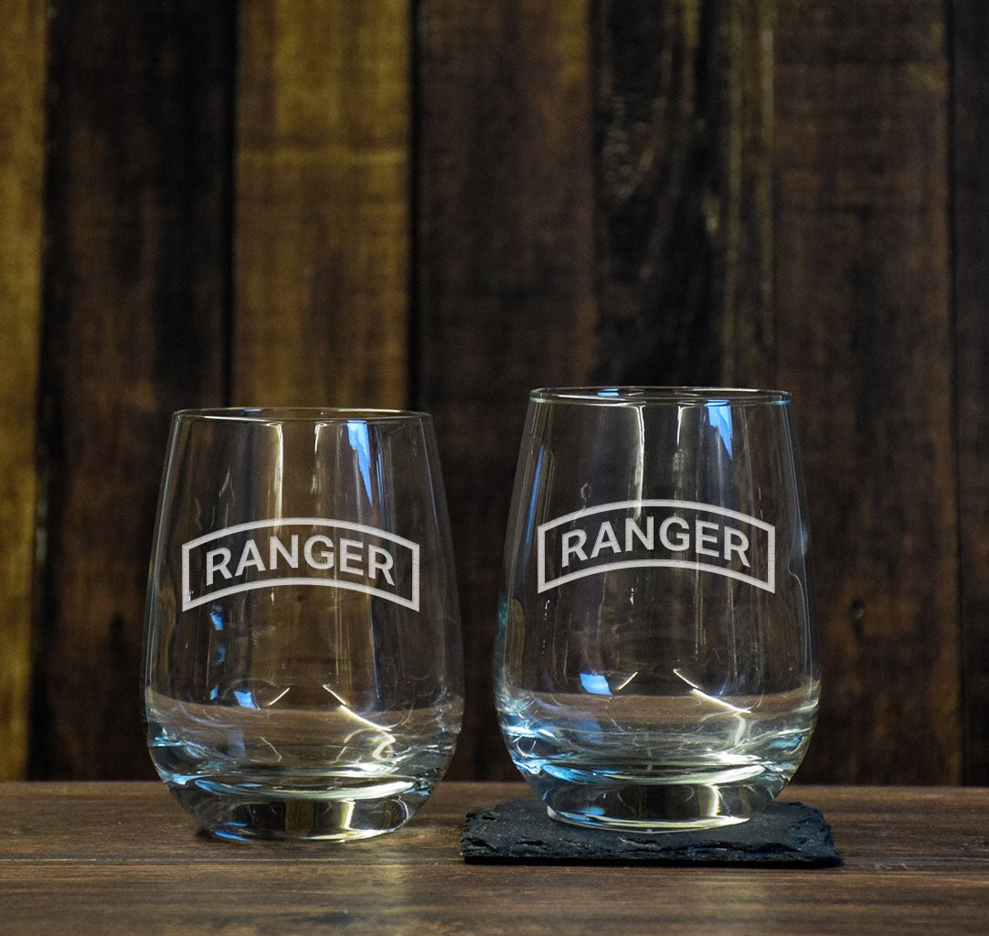 Ranger Tab Wine Glass Set - Glassware