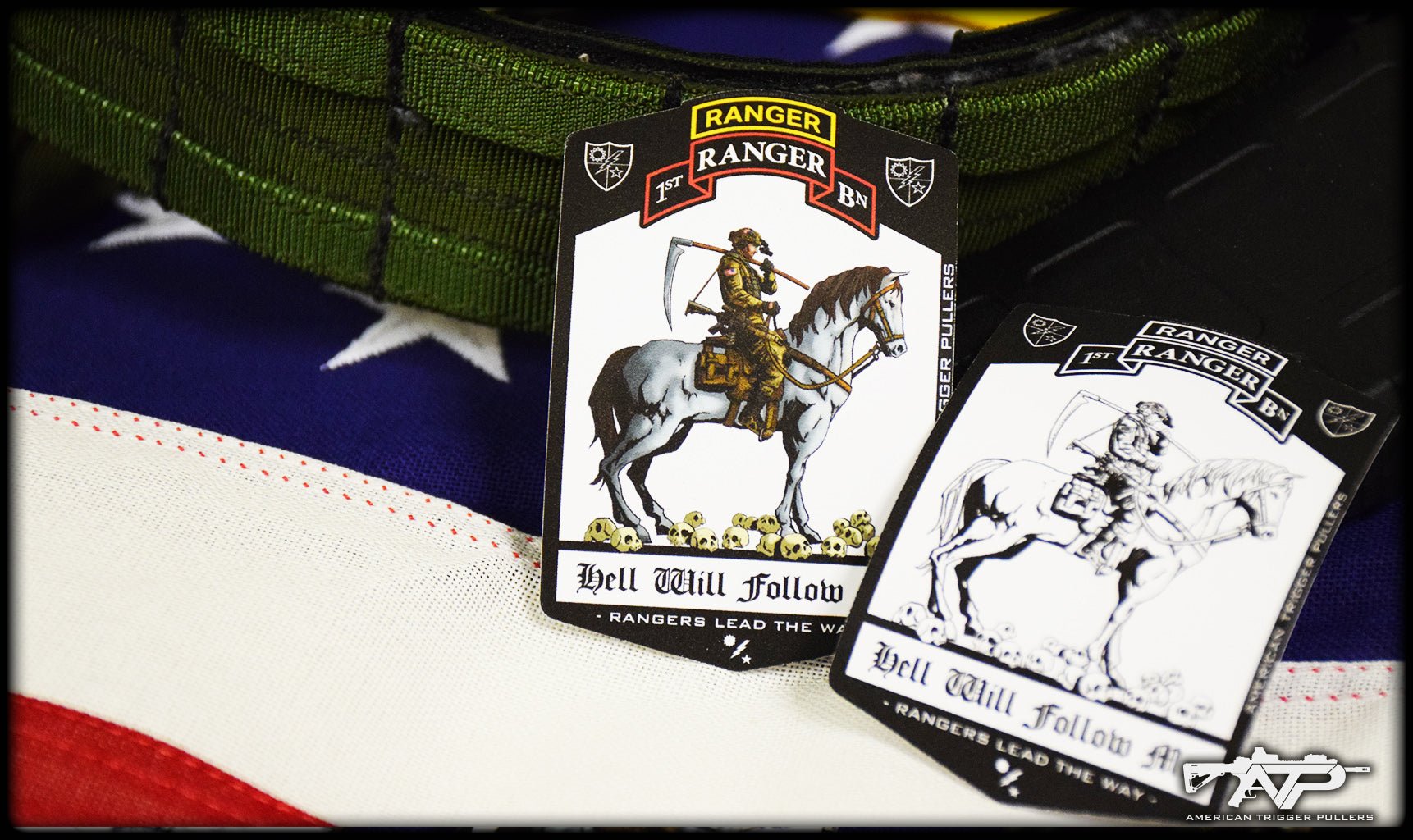 Ranger Tarot Death Card Sticker - 1st Batt - Sticker