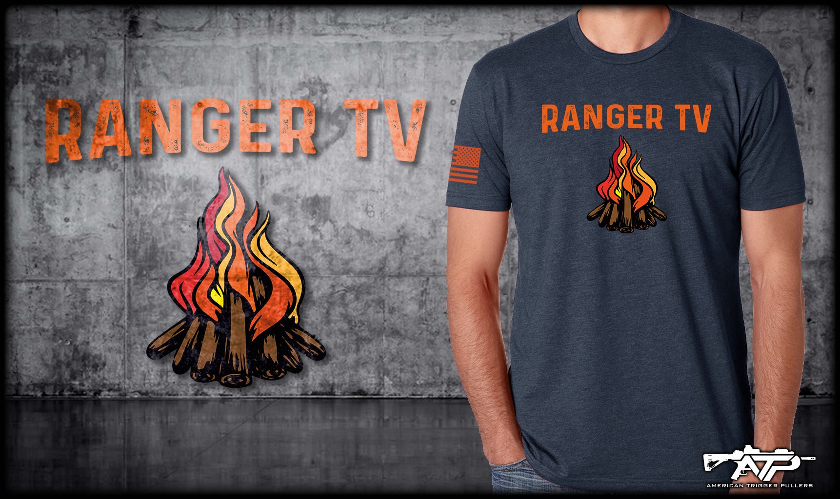 Ranger TV - Navy Heather - Archive