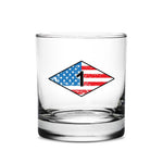 Ranger USA Diamond Whiskey Glass Set - 16oz - Glassware