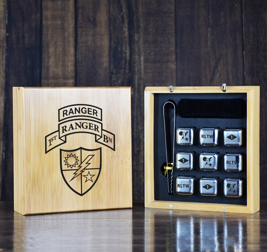 Ranger Whiskey Stone Set - Ranger Tab - Whiskey Stones