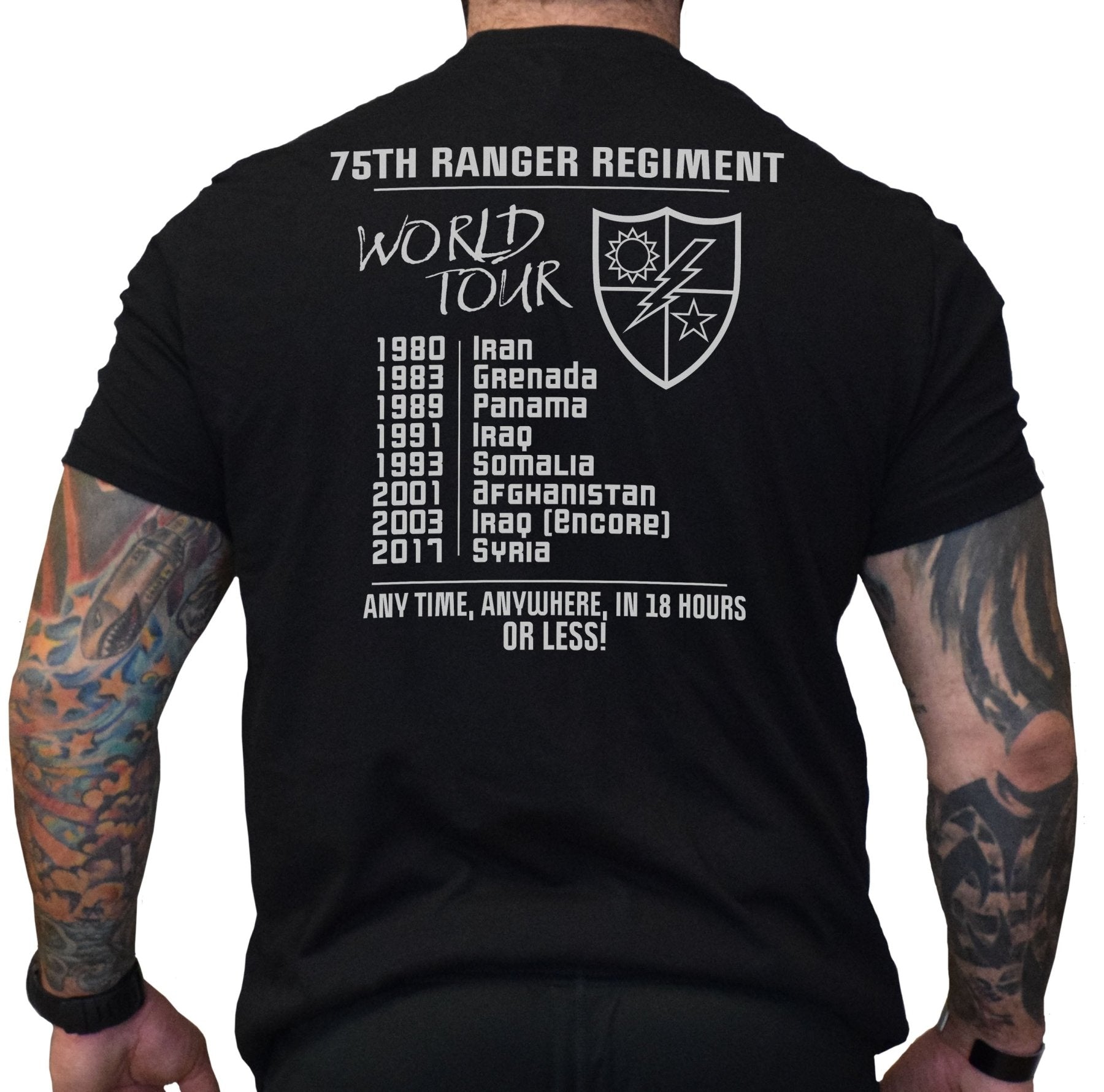 Ranger WORLD TOUR Tee - Small - Shirt