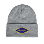 Rangers Diamond Patch Cuff Beanie - OSFA - Beanie