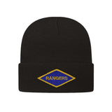 Rangers Diamond Patch Cuff Beanie - OSFA - Beanie