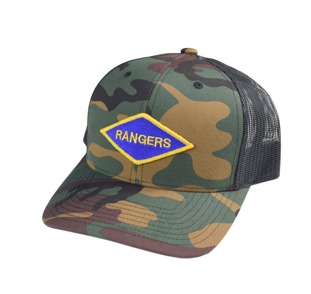 Rangers Diamond Patch Snapback - OSFA - Headwear