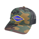 Rangers Diamond Patch Snapback - OSFA - Headwear