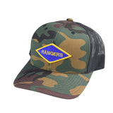 Rangers Diamond Patch Snapback - OSFA - Headwear