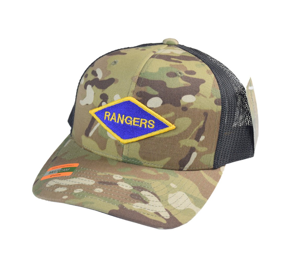 Rangers Diamond Patch Snapback - OSFA - Headwear