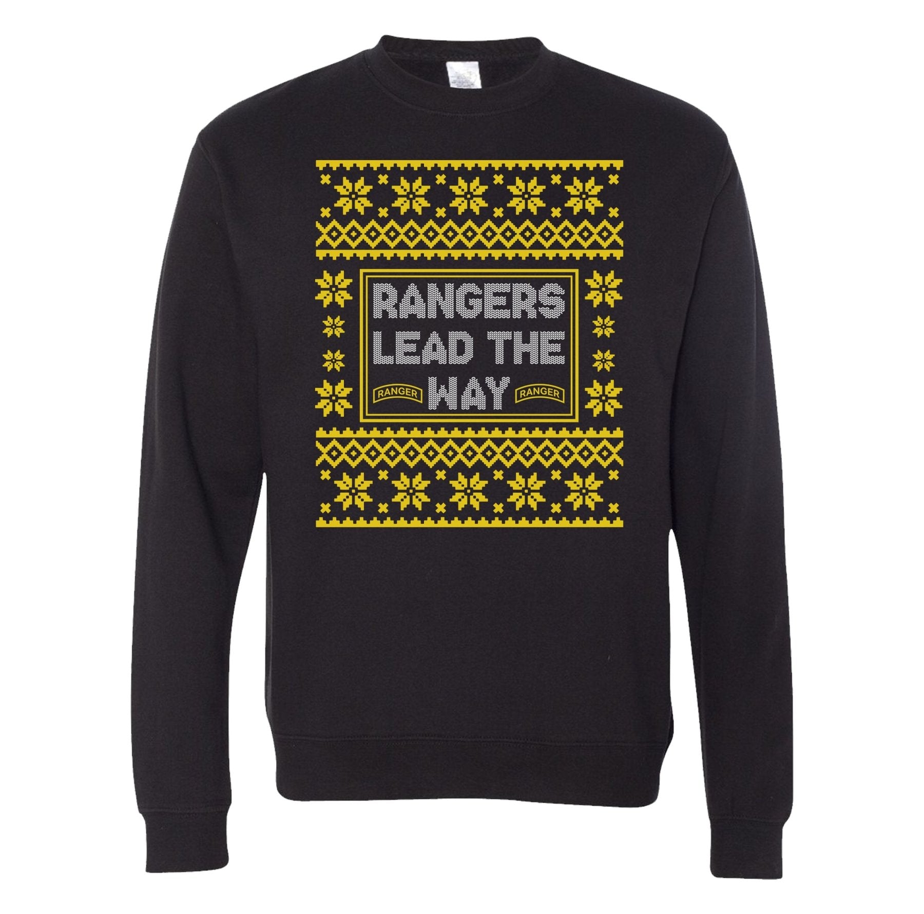 Rangers Lead The Way - Ranger Tab - Ugly Sweater - Small - Hoodie
