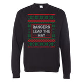 Rangers Lead The Way - RGR Scroll - Ugly Sweater - Small - Hoodie