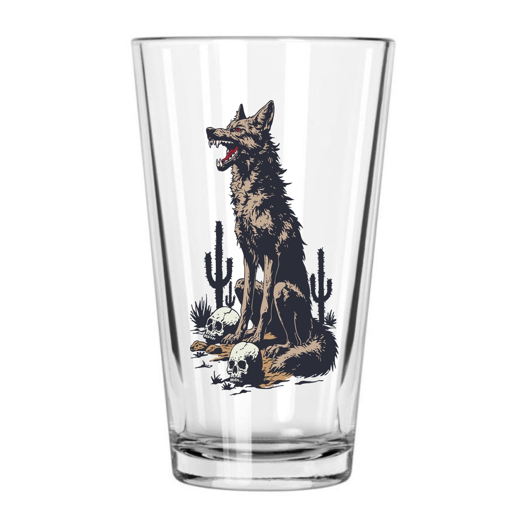 Rapid Coyote Pint Glass Set - 16oz - Glassware