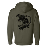 Rat Rage Hoodie - Small - Hoodie