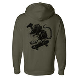 Rat Rage Hoodie - Small - Hoodie
