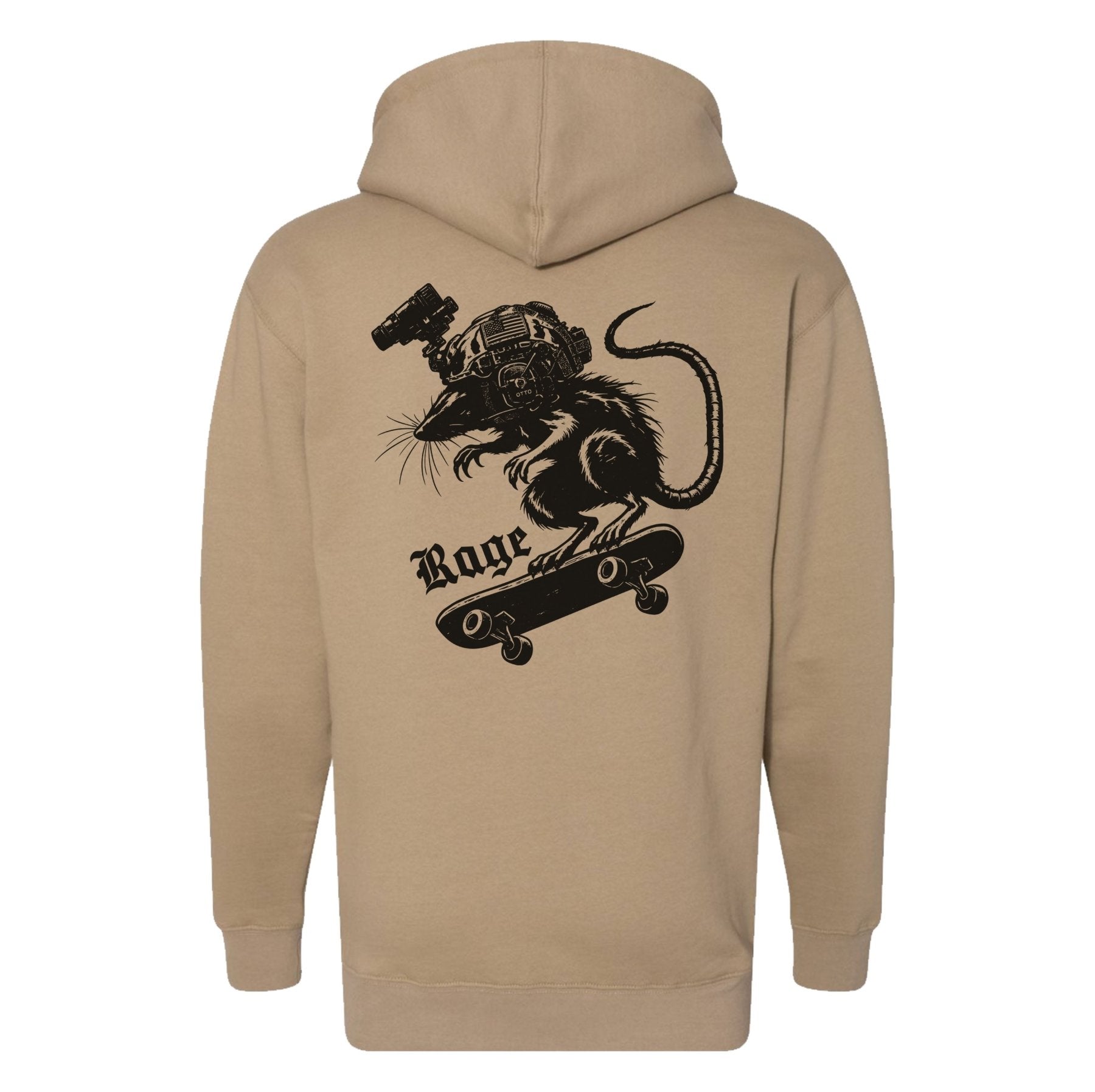 Rat Rage Hoodie - Small - Hoodie